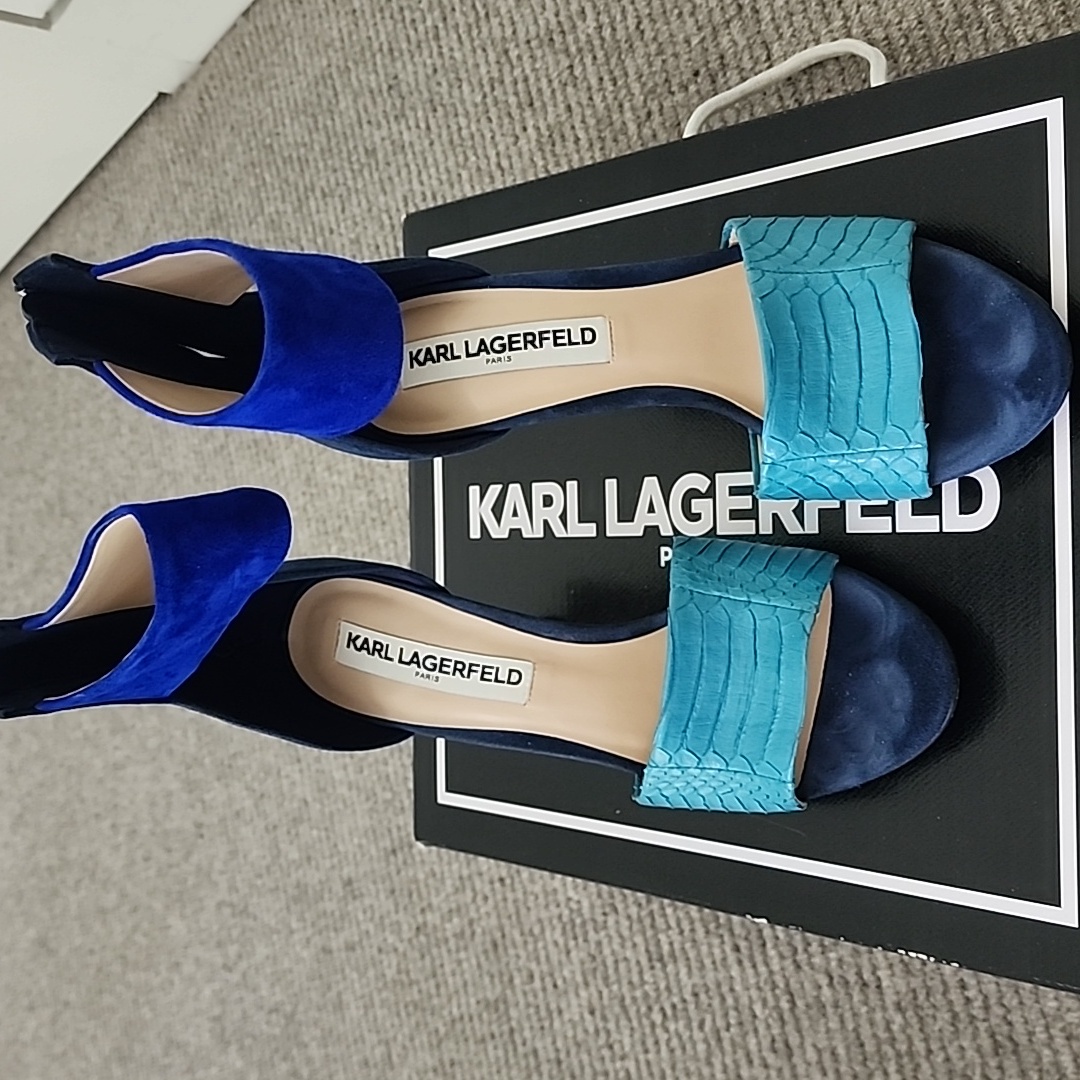 Karl Lagerfeld Size Us 8 Laken High Heel